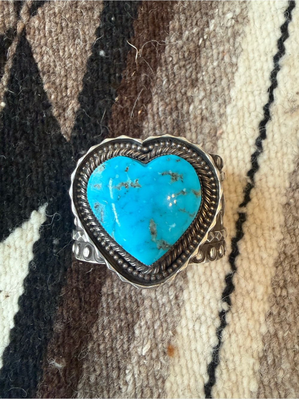 Glenn Livingston Native Made Heart Cuff